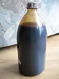Image 134Sample of crude oil (petroleum) (from Oil refinery)