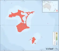 Map of range