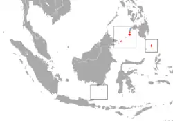Map of range