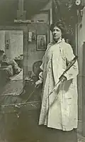 Photograph of Susan Watkins ca. 1910 from the Jean Outland Chrysler Library