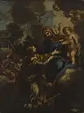 P. Cortona, St. Mary, little Jesus and st. Katharina