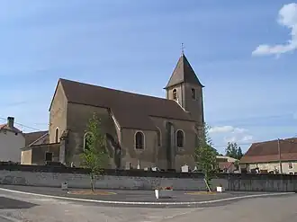 The church in Chantes