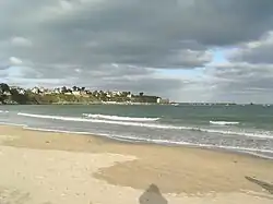 The beach of Saint-Cast