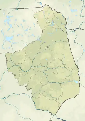 Tykocin Synagogue is located in Podlaskie Voivodeship