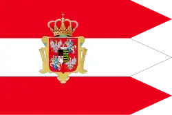 Flag of Personal union of Poland and Saxony