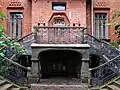 Back entrance