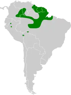 Map of range
