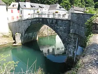 Bridge on the river Saison