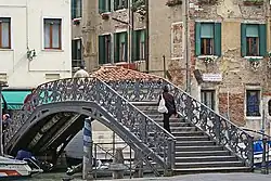 Ponte de Gheto Novo Rio de San Girolamo et rio dei Ormesini