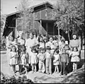 Hopi Indians at the Poston Center in September 1945, after it was turned over to the Colorado River Indian Reservation.