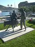 Memorial in the center of Primošten