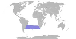 Map of range