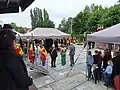 Arrival of the torchers
