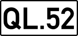 National Route 52 shield}}