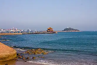 The pier on the seafront