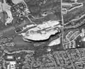 The quarry in 1998, a few years before flooding
