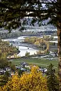 Quesnel River from Red Bluff.