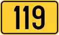 State Road 119 shield}}