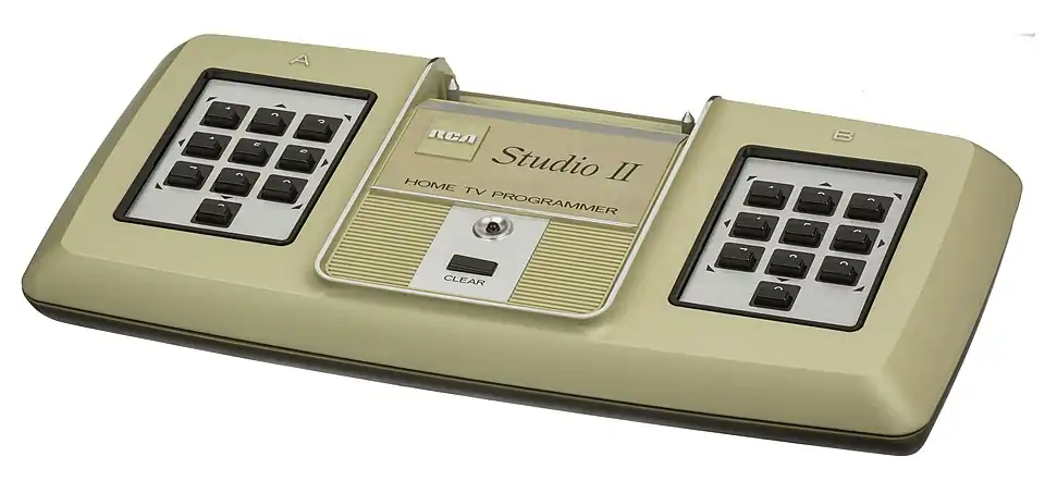 RCA Studio II (released in 1977)[83]