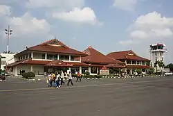 The former terminal, which is already demolished