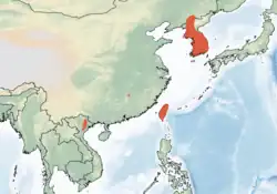 Map of range