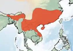 Map of range