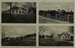 1934 postcard of Ložnica pri Žalcu