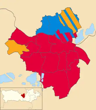 2004 results map