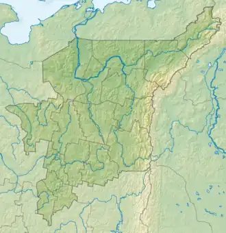 Manaraga is located in Komi Republic