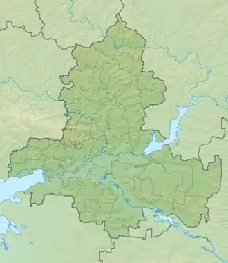 Sarkel is located in Rostov Oblast