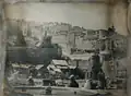 The ramparts of Algiers on the south-eastern side in the 19th century before their demolition.