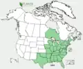 Distribution map