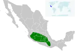 Map of range