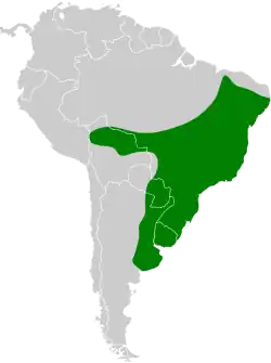 Map of range