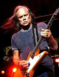 Medlocke performing live in 2009 (with his customary Gibson Explorer)
