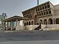 Right Side View of King Faisal Mosque in Sharjah