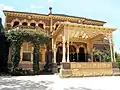 The front door of Rippon Lea