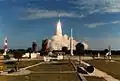 A Delta II launch at the adjacent SLC-17B, as seen from rocket garden