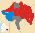 2011 results map
