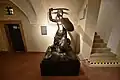 The original statue in the Museum of Warsaw in 2018.