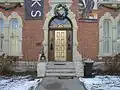 Front door to Sheriff's House