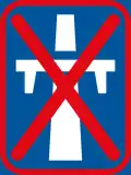 End of single-carriage freeway