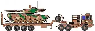 SANDF Olifant Transporter