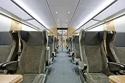 SJ X55 interior