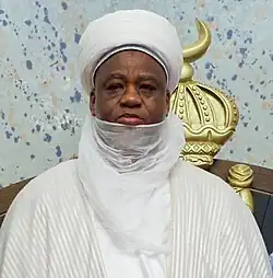 Sa'adu Abubakar, Sultan of Sokoto and Sarkin Musulmi of Nigeria, current co-chair of the National Council of Traditional Rulers