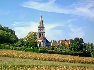 The church in Saint-Vaast-de-Longmont