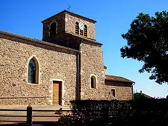 The church in Saint-Étienne-la-Varenne