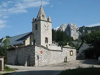 The church of Saint-Nizier-du-Moucherotte