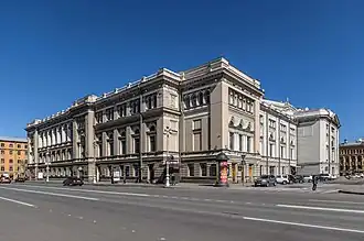Image 3Graduates of the Saint Petersburg Conservatory in Russia include Pyotr Ilyich Tchaikovsky, Sergey Prokofiev, Dmitri Shostakovich, and George Balanchine. (from Music school)
