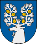 Coat of arms of Saldutiškis